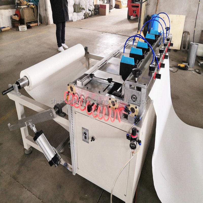 Hebei ShuangJiang Cnc Paper Processing Machinery air Filter Manufacturing Machines